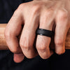 Men&#39;s 8mm Hypoallergenic Silicone Ring – Flexible, Durable Bands in Sizes 7-12