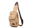 Men&#39;s Canvas Crossbody Chest Bag