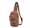 Men&#39;s Canvas Crossbody Chest Bag