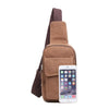 Men&#39;s Canvas Crossbody Chest Bag