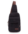 Men&#39;s Canvas Crossbody Chest Bag