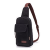 Men&#39;s Canvas Crossbody Chest Bag