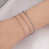 Men&#39;s Stainless Steel Square Snake Chain Bracelet