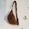 Trendy Corduroy Chest/Shoulder Casual Bag